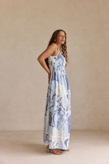 Alista Dress - Bouquet Blu