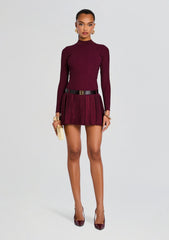 Devika Metallic Knit Dress