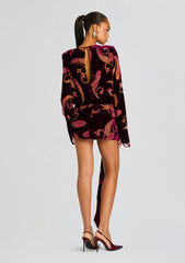 Thesaly Velvet Dress