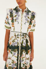 Sand Nature Short Sleeve Maxi Dress