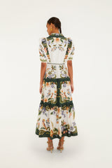 Sand Nature Short Sleeve Maxi Dress