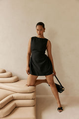 Camellia Dress - Black