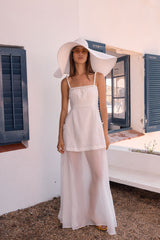 Catalana Dress - White