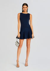 Audrina Metallic Knit Dress