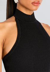 Quinn Metallic Knit Dress