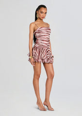 Shaniece Silk Dress