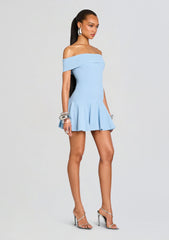 Erica Metallic Knit Dress