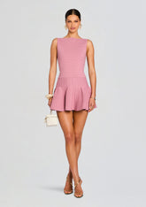 Audrina Metallic Knit Dress