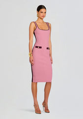 Connie Metallic Knit Dress