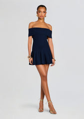 Erica Metallic Knit Dress