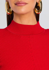 Sydonie Metallic Knit Dress