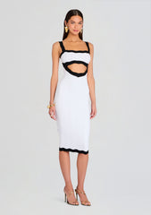 Wynra Metallic Knit Dress