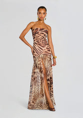 Nicole Silk Chiffon Dress
