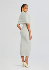 Wisteria Knit Midi Dress