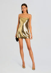 Lavender Sequin Dress