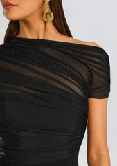 Selma Midi Crepe Dress