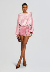 Elysia Velvet Dress