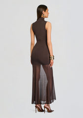 Amine Knit Maxi Dress