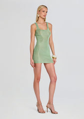 Benni Metallic Knit Mini Dress