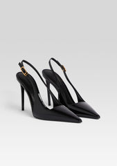 Gwyneth Leather Slingback