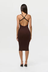 Naked Jewel Midi Dress