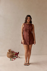 Graylee Dress - Chocolate