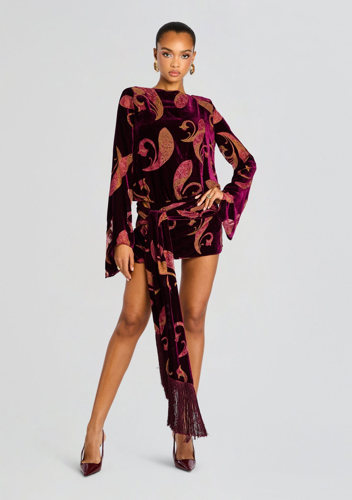 Thesaly Velvet Dress