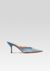 Daphne Denim Mule