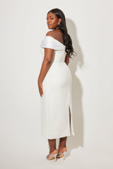 Bow Midi Dress