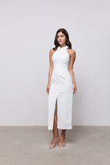 Collar Maxi Dress