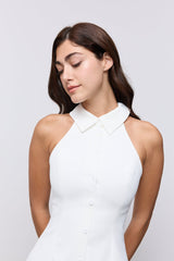 Collar Maxi Dress