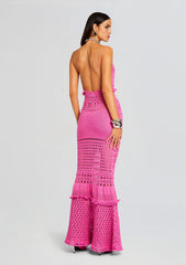 Mesa Knit Crochet Dress