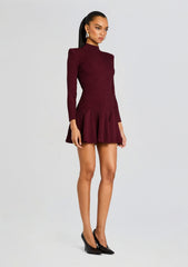 Sydonie Metallic Knit Dress