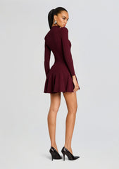 Sydonie Metallic Knit Dress