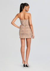 Kathleen Crystal Embellished Dress