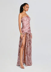 Nicole Silk Chiffon Dress