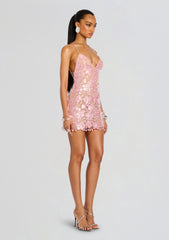Kamala Sequin Lace Dress