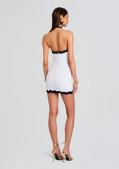 Myna Metallic Rib Knit Dress
