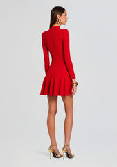 Sydonie Metallic Knit Dress
