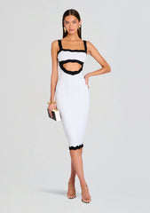 Wynra Metallic Knit Dress
