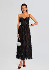 Noema Embellished Lace Dress