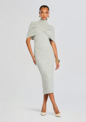 Wisteria Knit Midi Dress