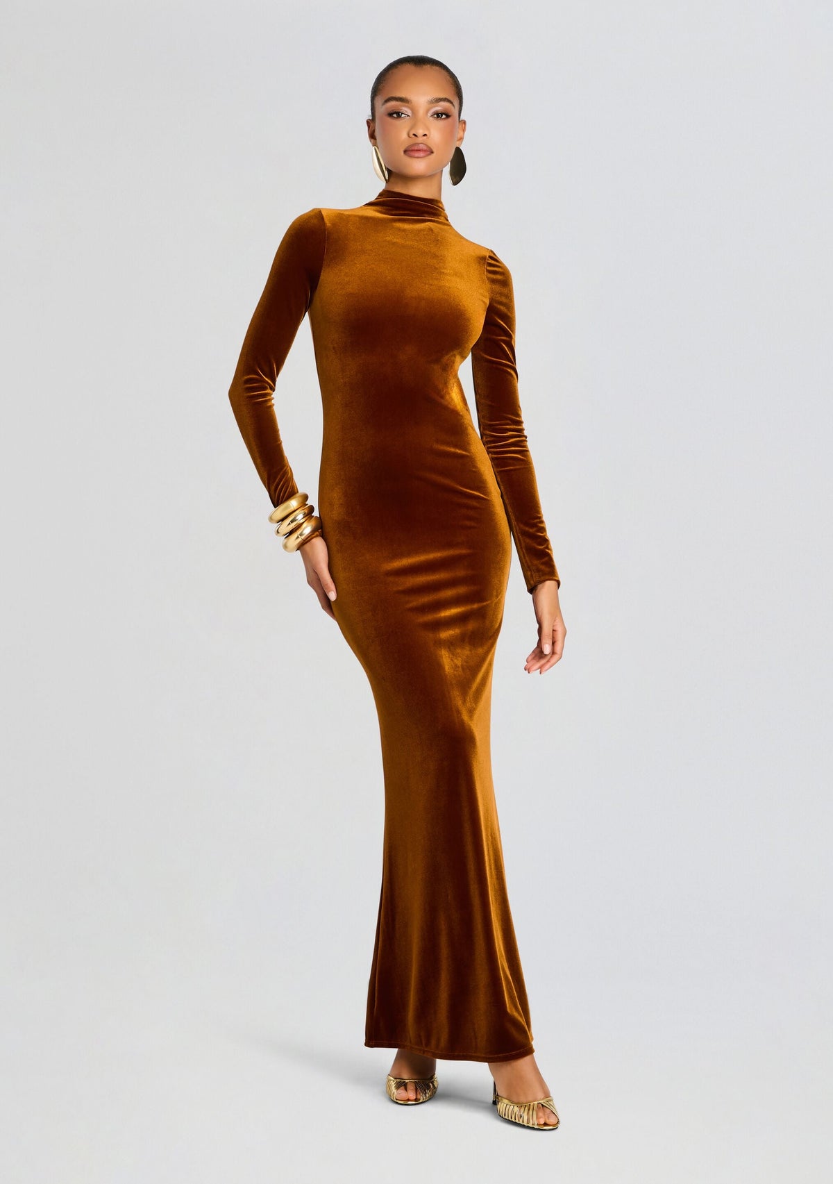 Viola Velvet Maxi Dress