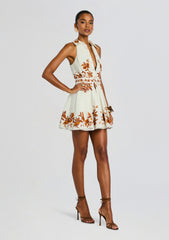 Ayra Short Dress with Belt Buckle