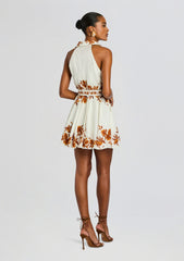 Ayra Short Dress with Belt Buckle
