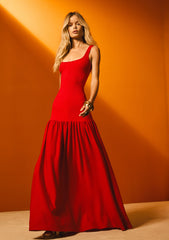 Kennedi Metallic Knit Dress