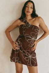 Dimmi Dress - Chocolate Floral